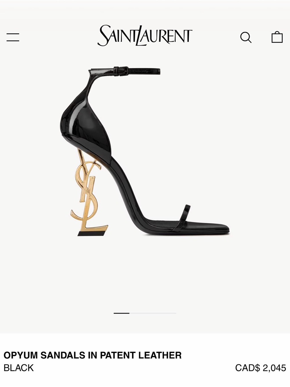 Saint Laurent Opyum Heels - Picture 9 of 9